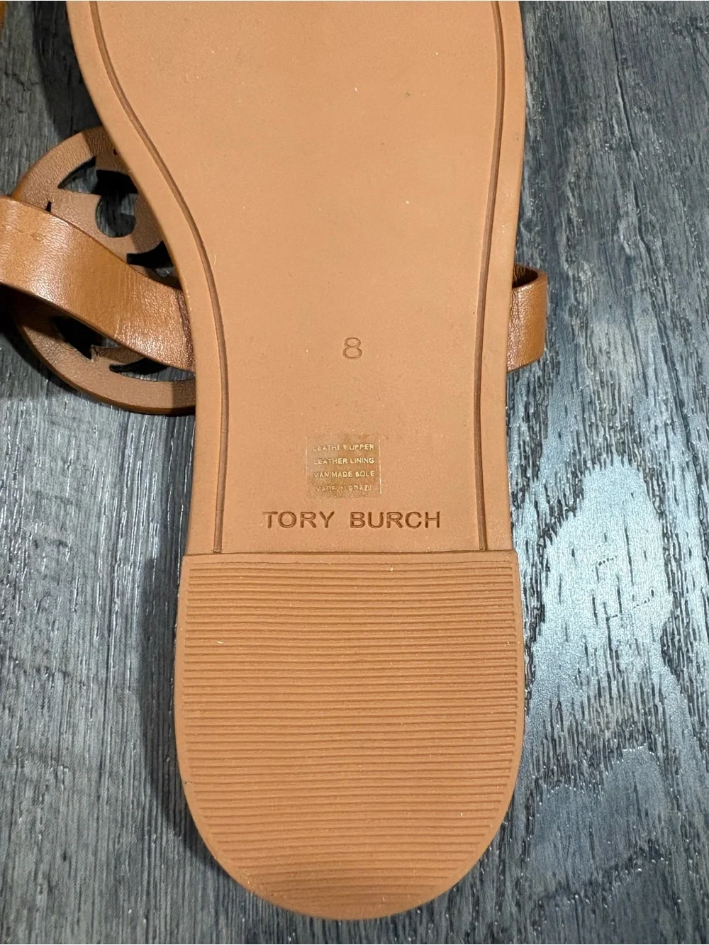 TORY BURCH Millers Soft Leather Sandals - Picture 4 of 5